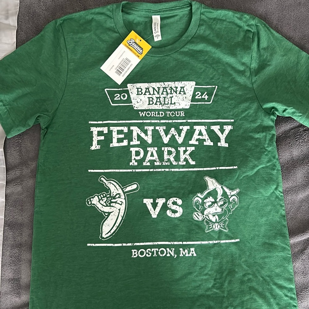 Savannah Bananas Fenway Stadium Series Souvenir T-Shirt
